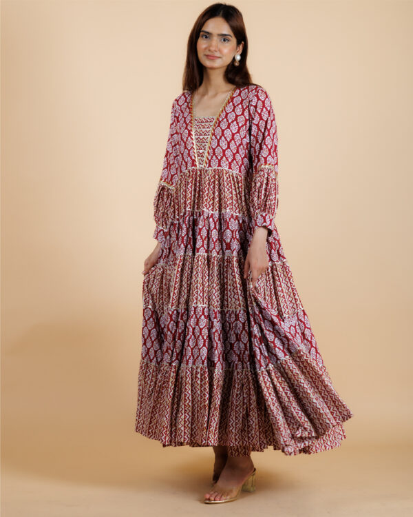 Women Heavy Anarkali Set - Image 3