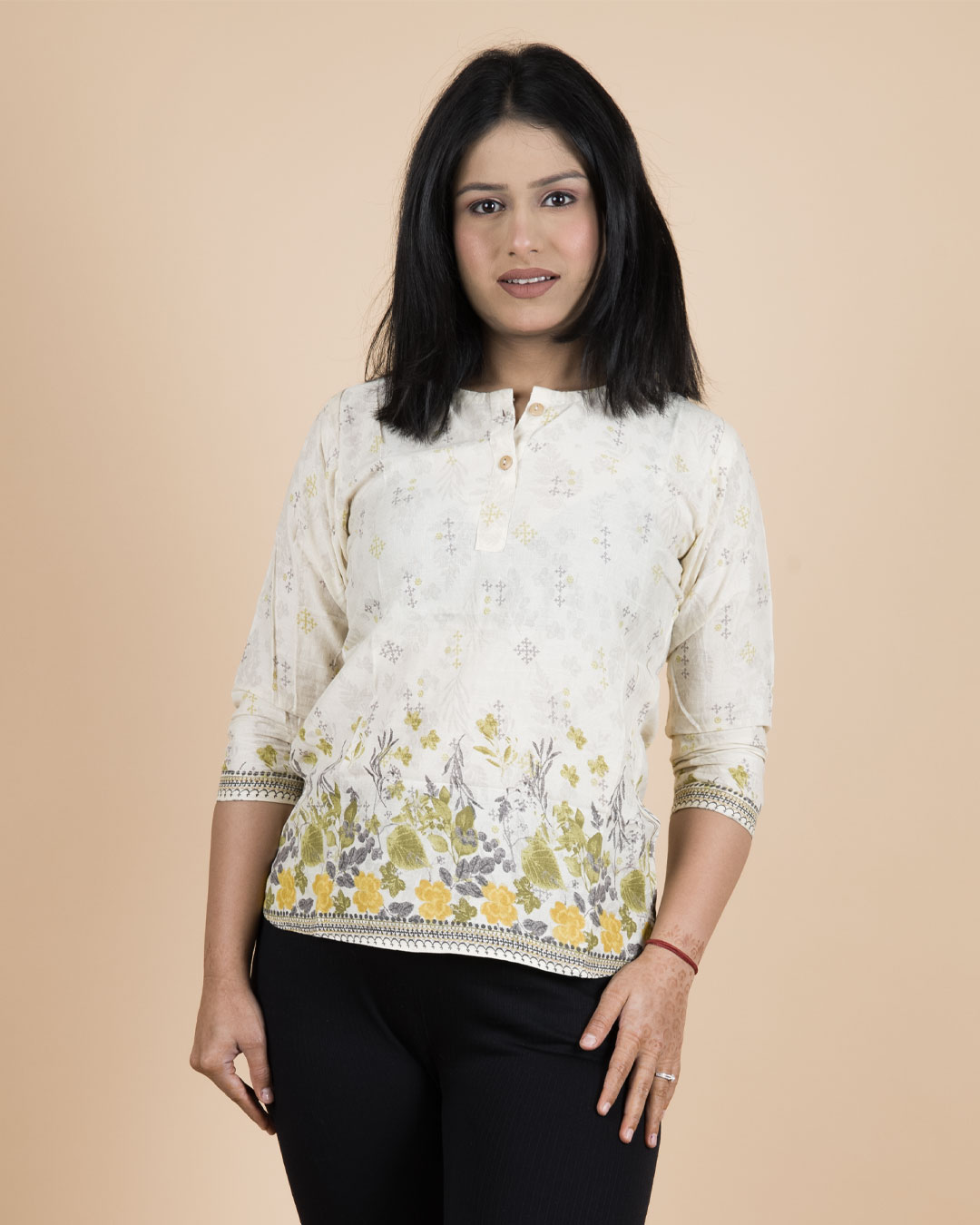 Women Printed Top - Image 3